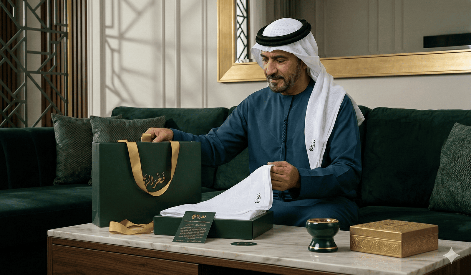 أناقة إماراتية فاخرة